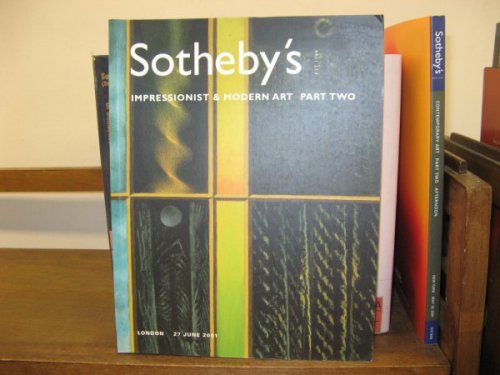 Impressionist & Modern Art Part Two, 27 June 2001