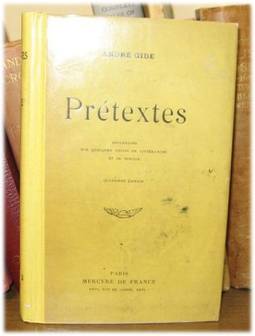Pretextes: Reflexions Sur Quelques Points De Litterature et De Morale