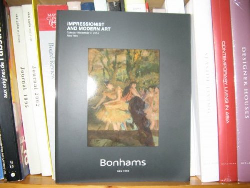 Impressionist and Modern Art, Tuesday November 4, 2014, New York