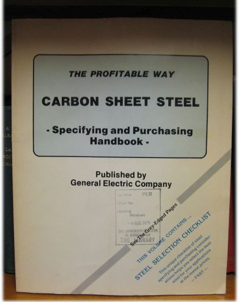Carbon Sheet Steel: Specifying and Purchasing Handbook