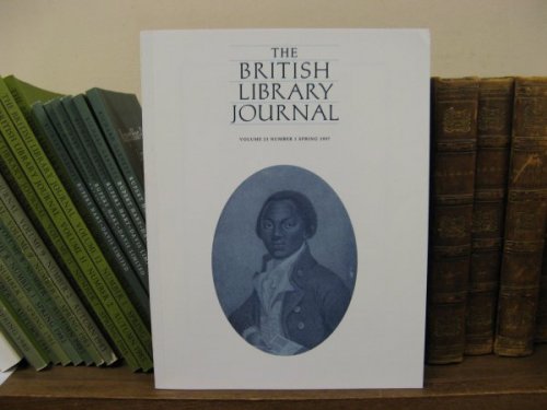 The British Library Journal, Volume 23, Number 1, Spring 1997