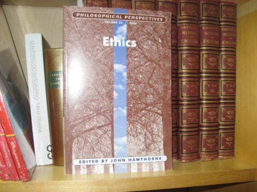 Ethics (Philosophical Perspectives 23, 2009)
