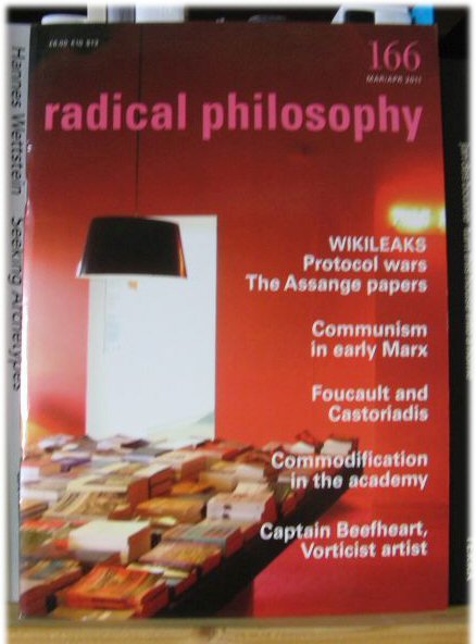 Radical Philosophy 166: Mar/Apr 2011