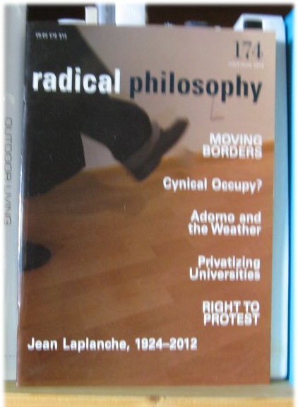 Radical Philosophy 174: July/Aug 2012