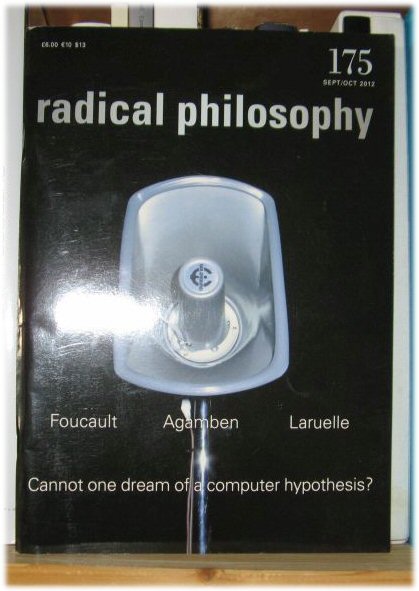 Radical Philosophy 175: Sept/Oct 2012