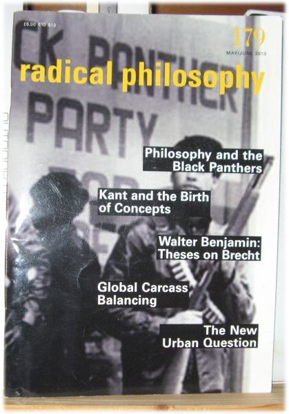 Radical Philosophy 179: May/June 2013
