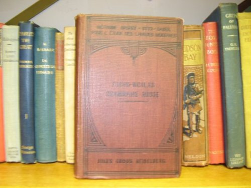 Nouvelle Grammaire Russe