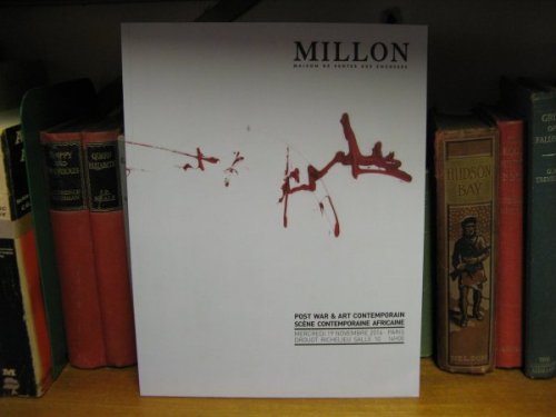 Millon: Post War & Art Contemporain/Scene Contemporaine Africaine: Mercredi 19 Novembre 2014: Paris