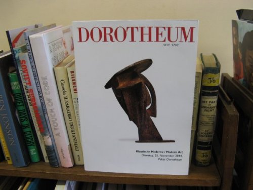 Dorotheum: Klassische Moderne/Modern Art: Dienstag, 25. November 2014, Palais Dorotheum