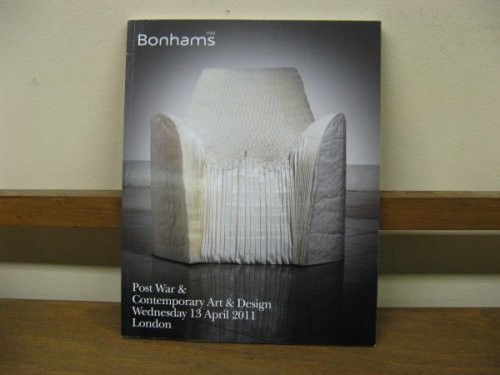 Post War & Contemporary Art & Design; Wednesday 13 April 2011, London