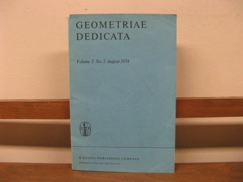 Geometriae Dedicata, Volume 3, No. 2, August 1974