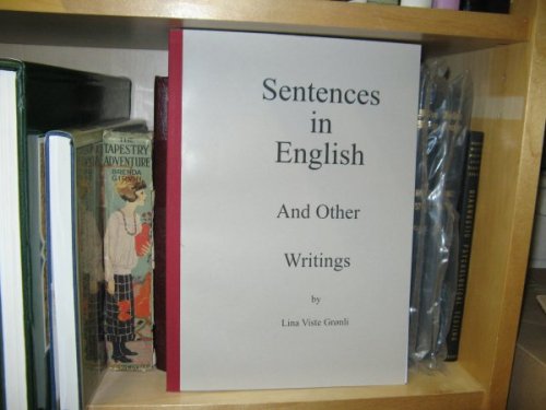 Sentences in English and Other Writings