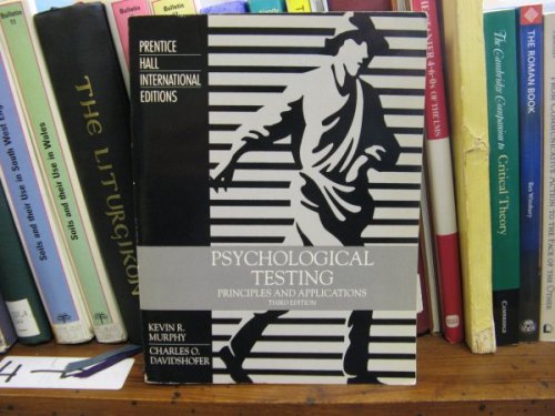Psychological Testing: Principles and Applications