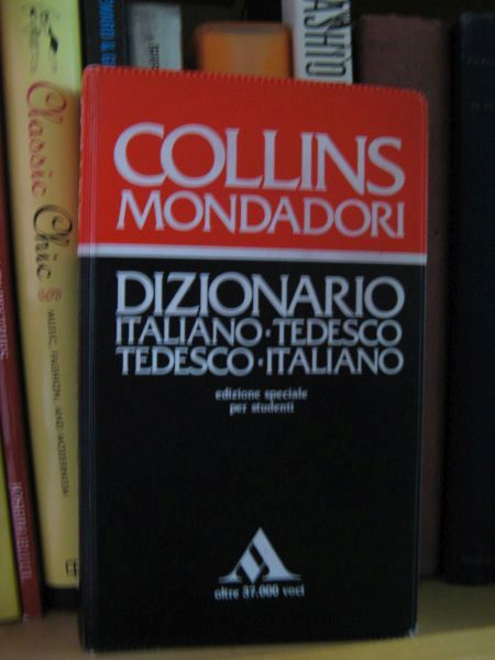 Dizionario: Italiano-Tedesco/Tedesco-Italiano