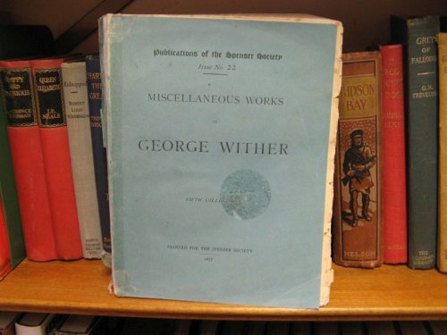 Miscellaneous Works, Fifth Collection