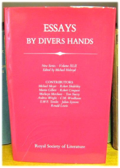 Essays by Divers Hands: New Series: Volume XLII