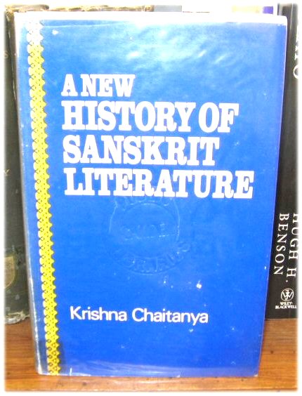 A New History of Sanskrit Literature