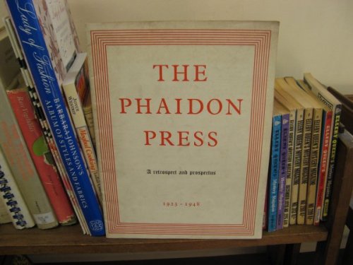 The Phaidon Press: A Retrospect and Prospectus, 1923-1948