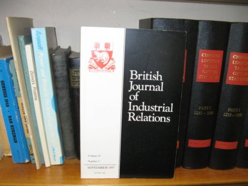 British Journal of Industrial Relations: Volume 35, Number 3, September 1997