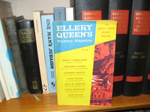 Ellery Queen's Mystery Magazine: No 88, May 1960