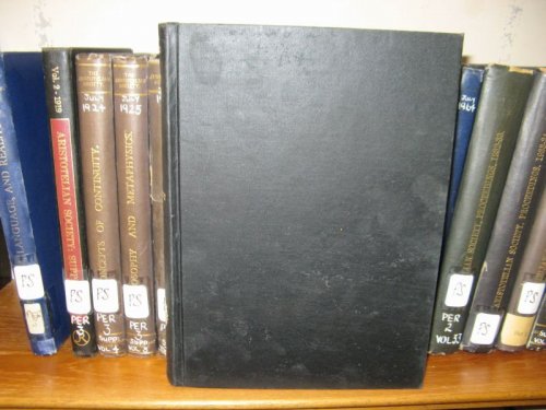 Bulletin of Spanish Studies: Volume XVII: 1940: General Index