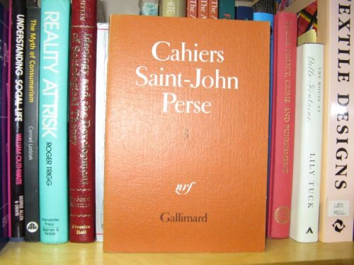 Cahiers Saint-John Perse: 3
