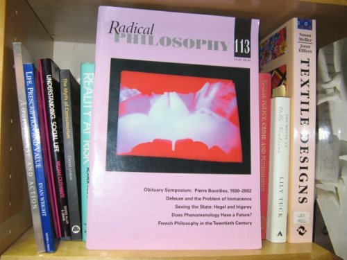 Radical Philosophy: 113, May/June 2002