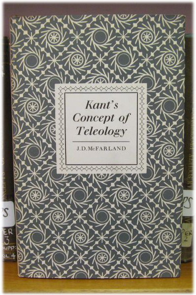 Kant's Concept of Teleology