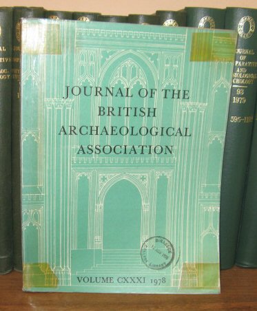 Journal of the British Archaeological Association; Volume CXXXI, 1978