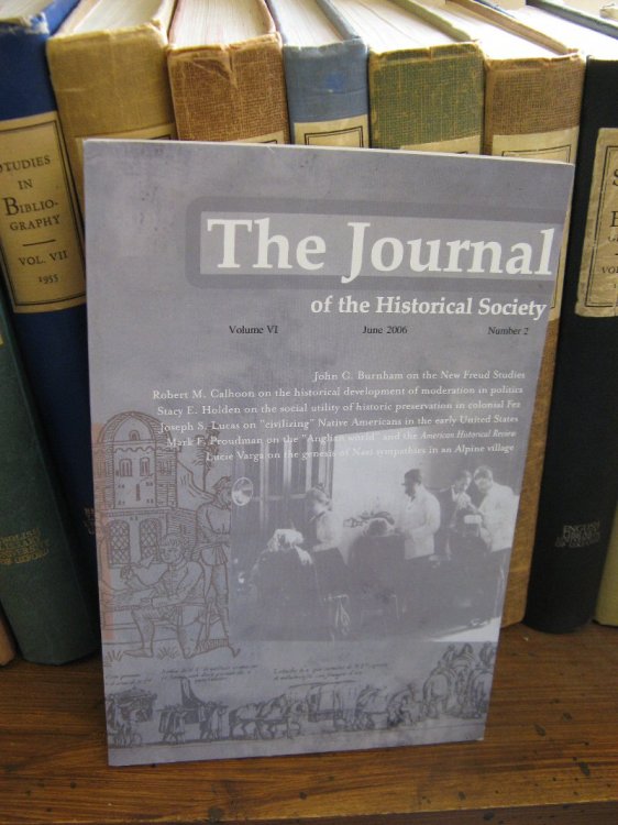 The Journal of The Historical Society; Volume VI, June 2006, Number 2