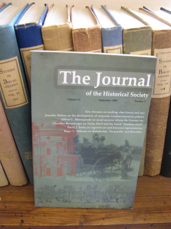 The Journal of The Historical Society; Volume VI, September 2006, Number 3