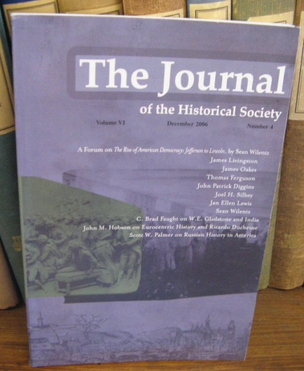 The Journal of The Historical Society; Volume VI, December 2006, Number 4