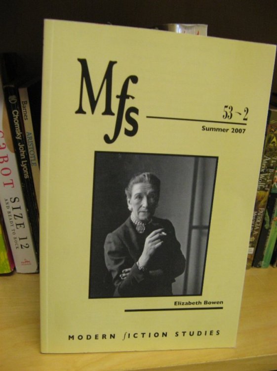 Image for Modern Fiction Studies: Volume 53, Number 2, Summer 2007 Modern Fiction Studies: Volume 53, Number 2, Summer 2007