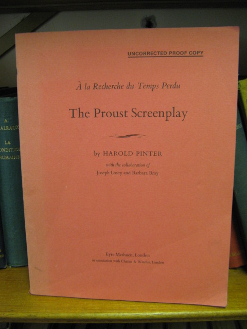 The Proust Screenplay
