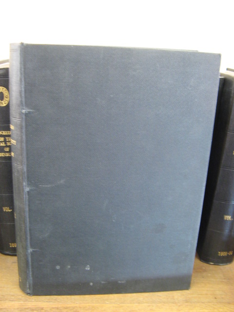 Proceedings of the Royal Society of Edinburgh; Vol. LXI, Section B (Biology), 1941-1943