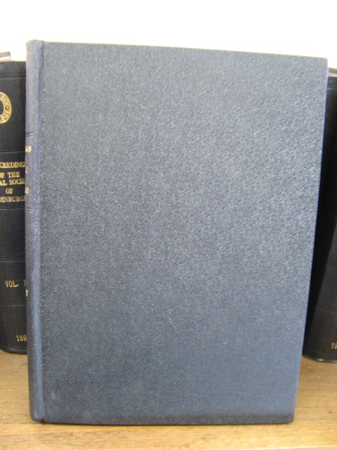 Proceedings of the Royal Society of Edinburgh; Vol. LXIV, Section A (Mathematical and Physical Sciences), 1953-1957