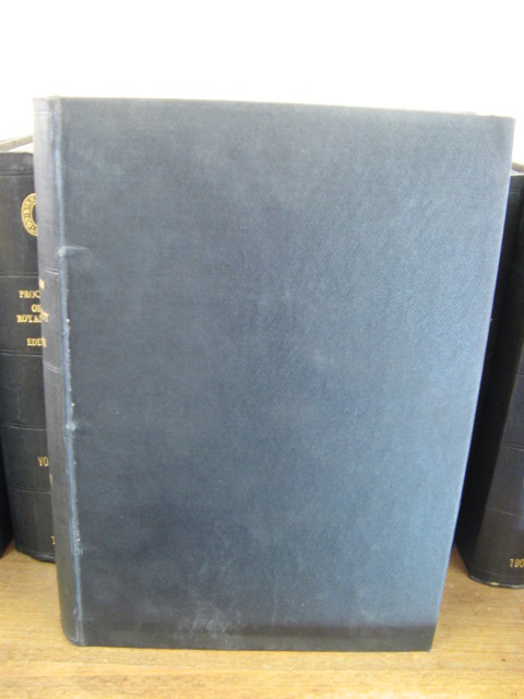 Proceedings of the Royal Society of Edinburgh; Vol. LXIV, Section B (Biology), 1949-1952