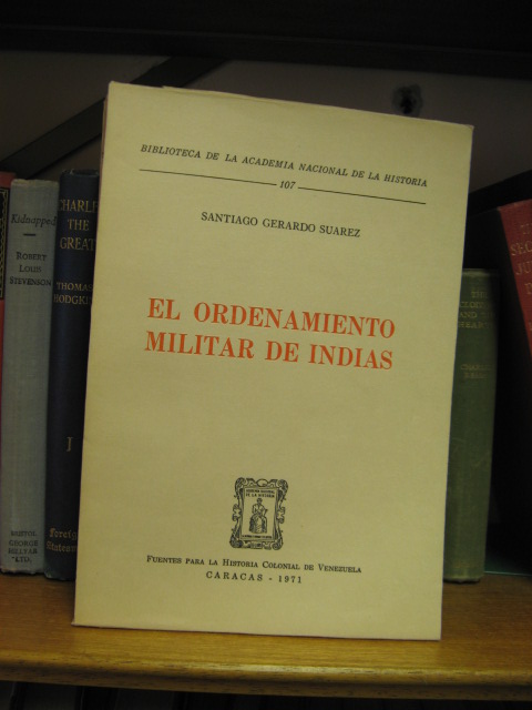 Biblioteca de la Academia Nacional de la Historia: 107: En Ordenamiento Militar de Indias