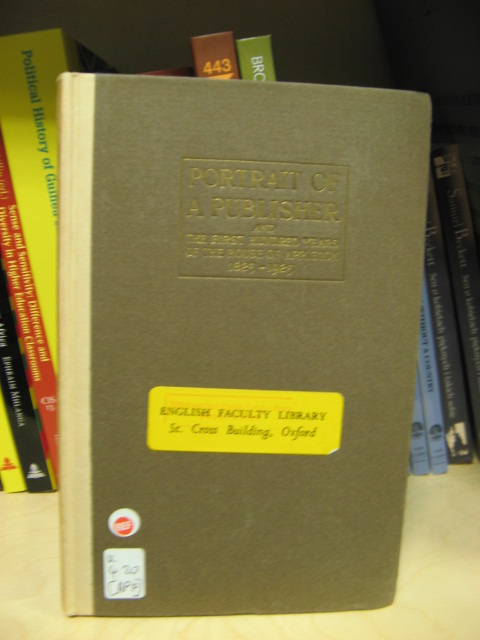 Portrait of a Publisher and the First Hundred Years of the House of Appleton, 1825 - 1925