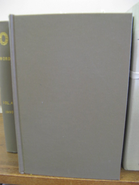 Word: Journal of the International Linguistic Association, Volume 40, 1989