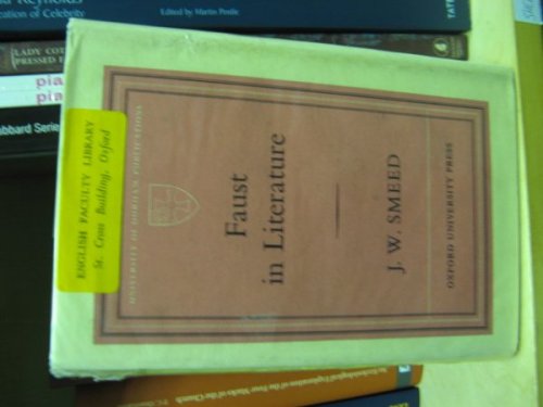 Faust in Literature (University of Durham Publications)
