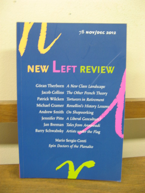 New Left Review 78; Second Series, November/December 2012