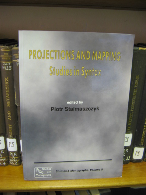 Projections and Mapping: Studies in Syntax