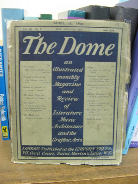 The Dome: An Illustrated Monthly Magazine and Review of Literature, Music, Architecture and the Graphic Arts; Vol. III, No. 7, April 1899