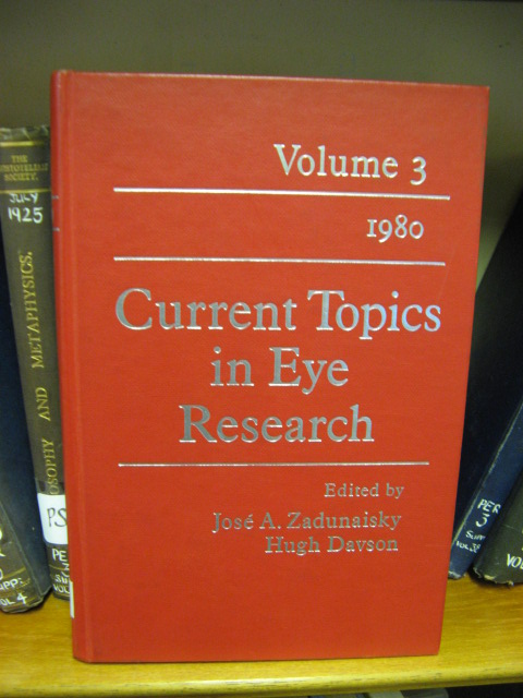 Current Topics in Eye Research: Volume 3: 1980