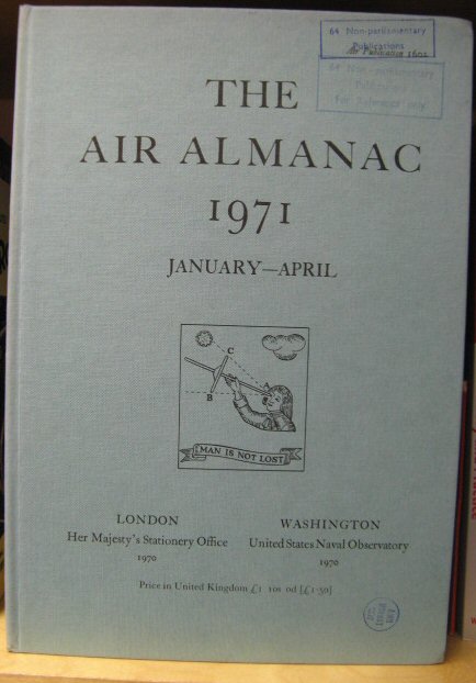 The Air Almanac: January - April 1971