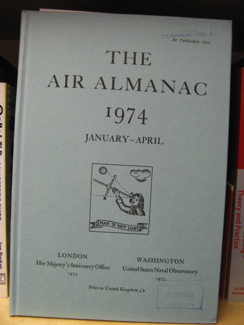 The Air Almanac: January - April 1974