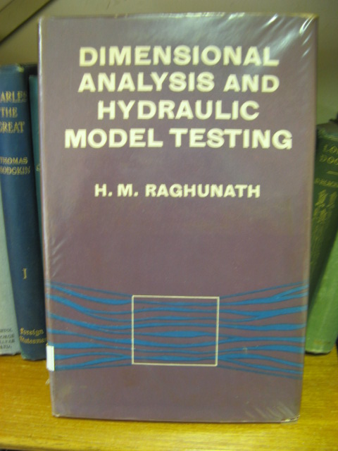 Dimensional Analysis and Hydraulic Model Testing