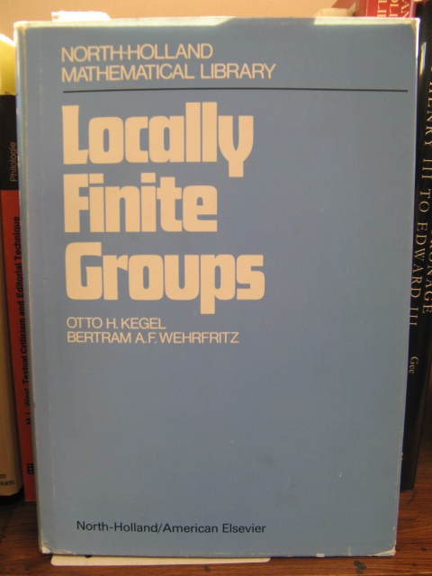 Locally Finite Groups, Volume 3