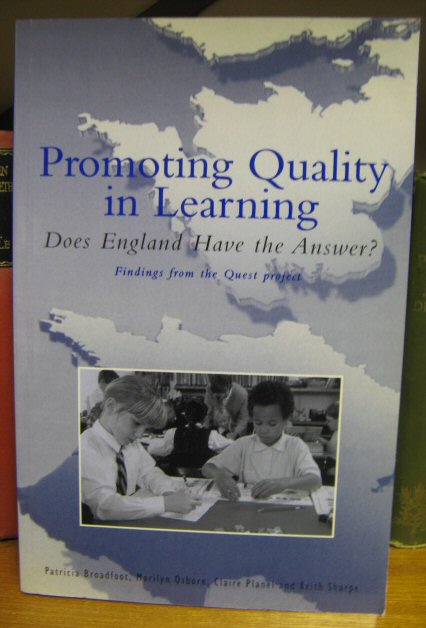 Promoting Quality in Learning: Does England Have the Answer